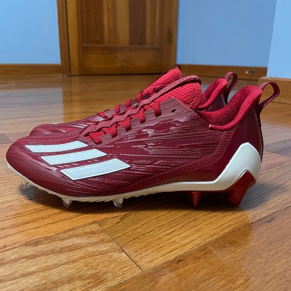 adidas Shoes New Adidas Adizero Football Cleats Sz 5 Team Power Red